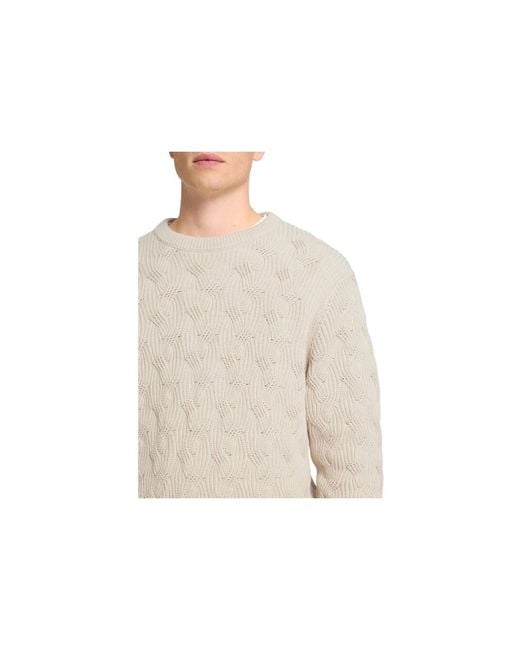 Pull 6201201 SELECTED en coloris White