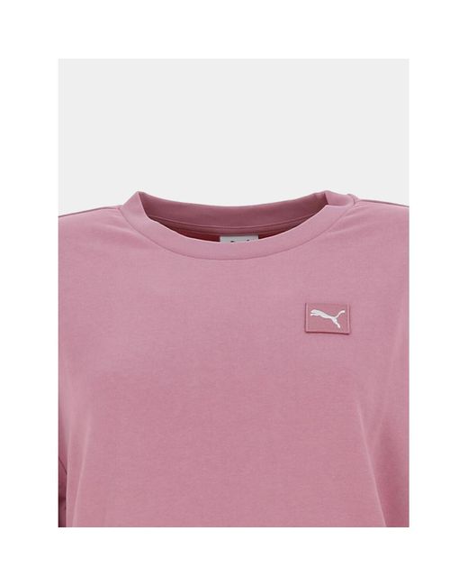 Sweat-shirt Ess elevated comfort PUMA en coloris Purple