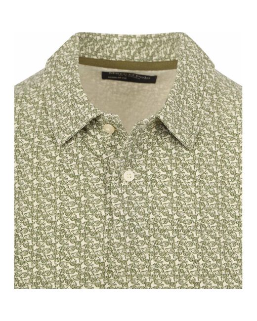 T-shirt Polo Impression Vert Marc O' Polo pour homme en coloris Green