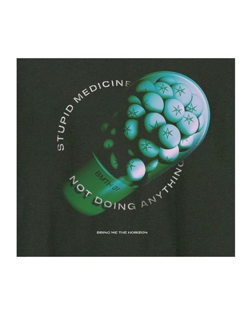 T-shirt Stupid Medicine Amplified pour homme en coloris Green