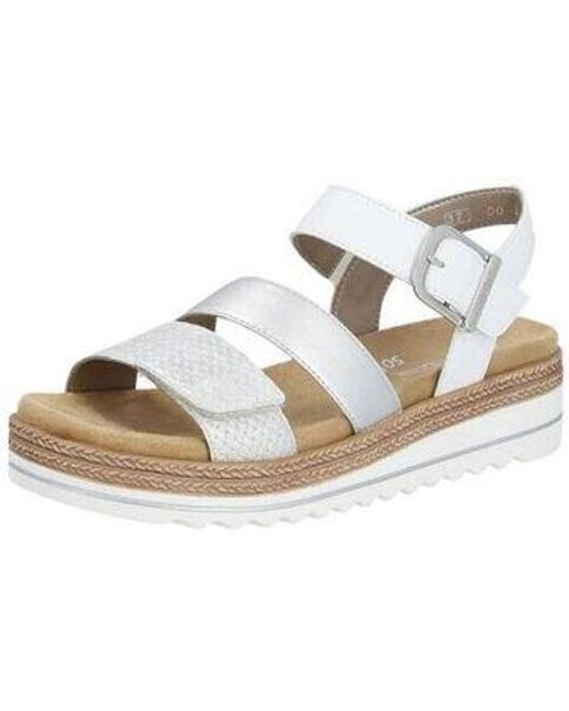 Remonte Sandalen D0Q55 90-Argent/Platine D0Q55 in het White