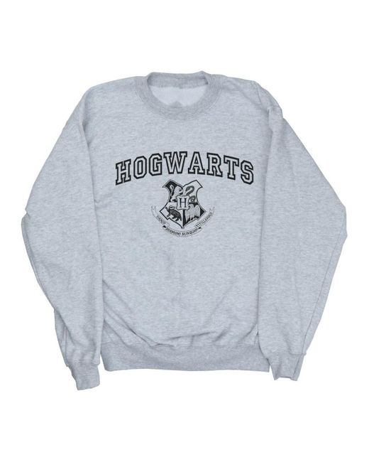 Sweat-shirt Hogwarts Crest Harry Potter pour homme en coloris Gray