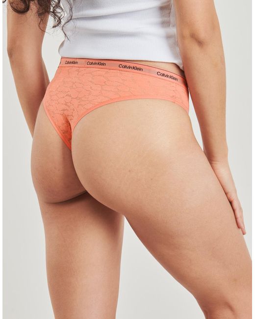 Calvin Klein Pink Tangas Brazilian 3Pk