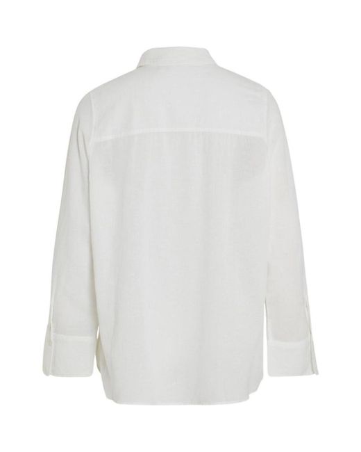 T-shirt Vila pour homme en coloris White