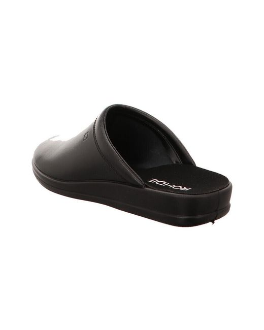 Chaussons Rohde pour homme en coloris Black