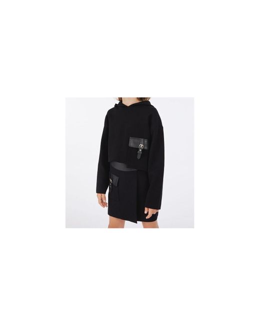 Sweat-shirt BETTER MAGLIA Art. GF5085MA12P Liu Jo en coloris Black