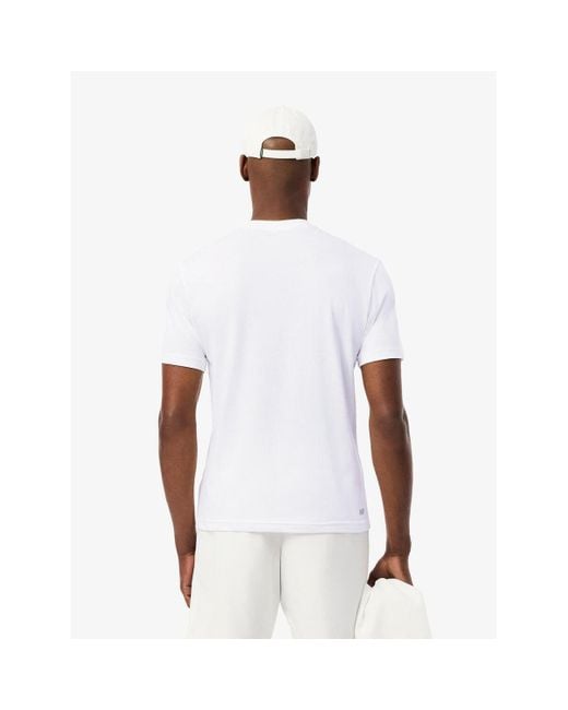 T-shirt Men s tee-shirt urban Lacoste pour homme en coloris White