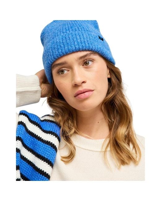 Bonnet Wind Effect Roxy en coloris Blue
