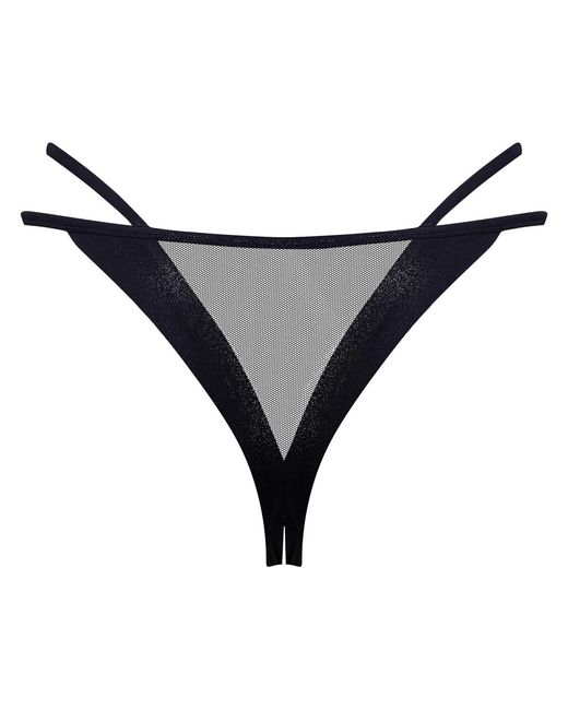 Strings String Ouvert Shiny Secret Lisca en coloris Pink