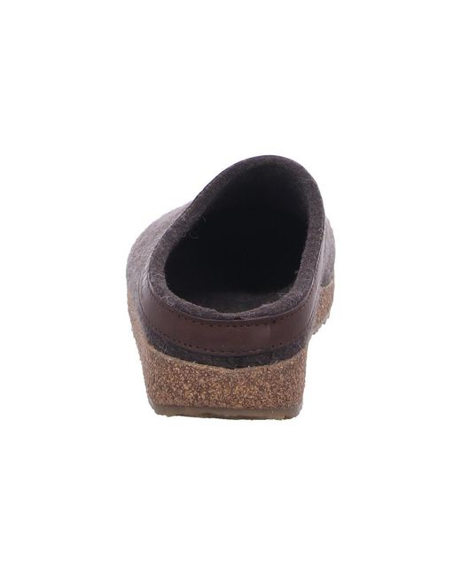 Sabots Haflinger pour homme en coloris Brown