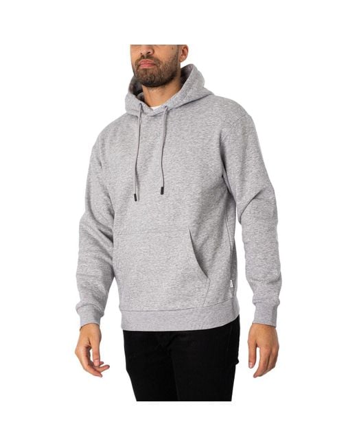 Jack & Jones Sweater Bradley Trui Met Capuchon in het Gray voor heren