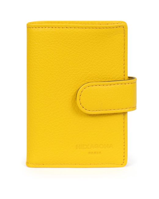 Portefeuille CONFORT Hexagona en coloris Yellow