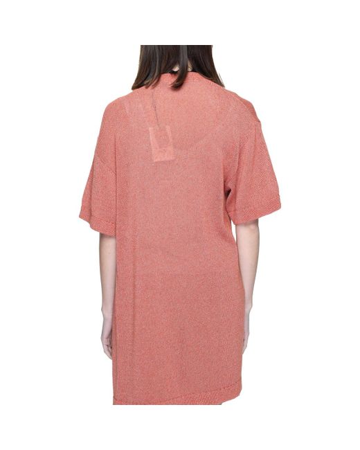 Jacqueline De Yong Vest Jdyshine Life L/S Open Kimono Knt 15317341 in het Pink