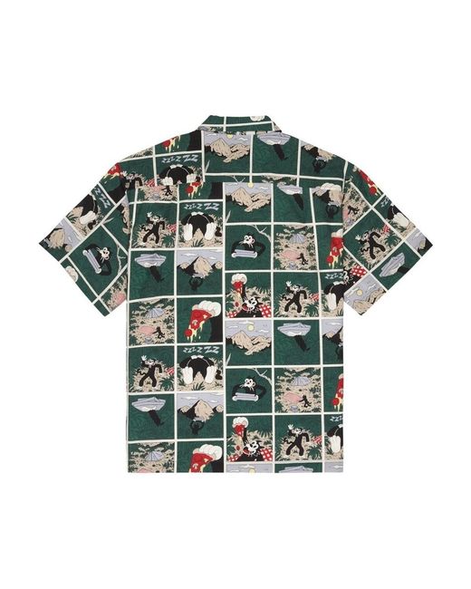 Chemise Regular Sb Printed Element pour homme en coloris Green