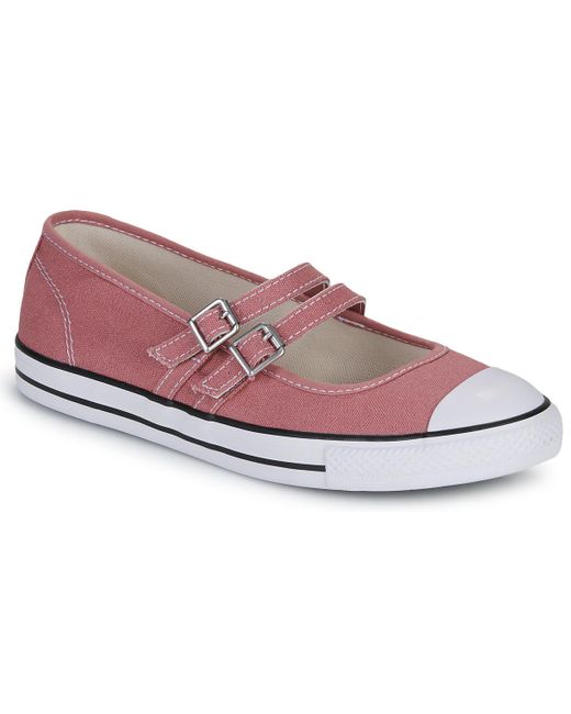 Ballerine Chuck Taylor All Star Dainty Mary Jane di Converse in Purple