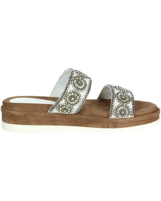 Cinzia Soft Teenslippers It1020 in het Metallic