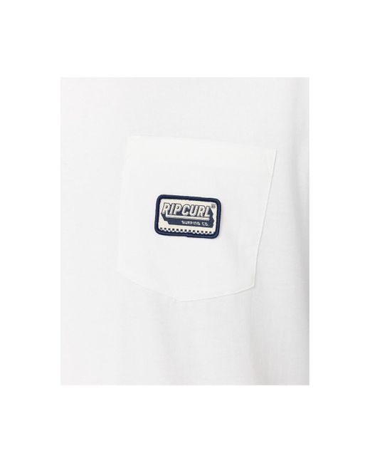 T-shirt SPORTLINE BADGE SS TEE Rip Curl pour homme en coloris White