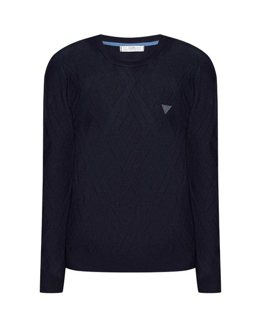 Pull M3YR08 Z2VU2 Guess pour homme en coloris Blue
