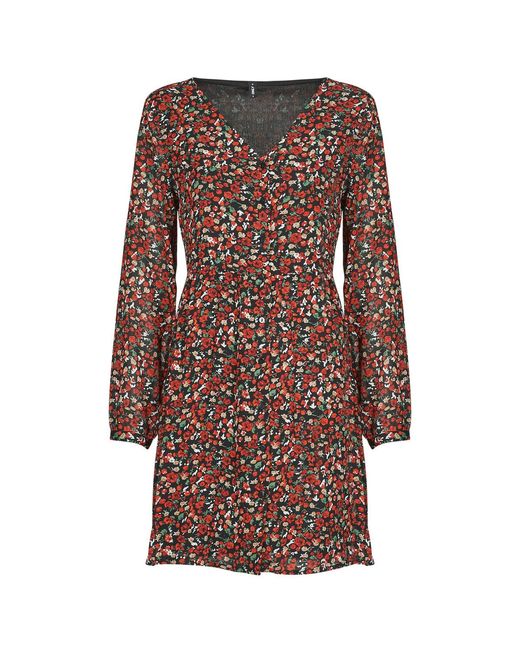 Robe Courte Onlagnes ONLY en coloris Brown
