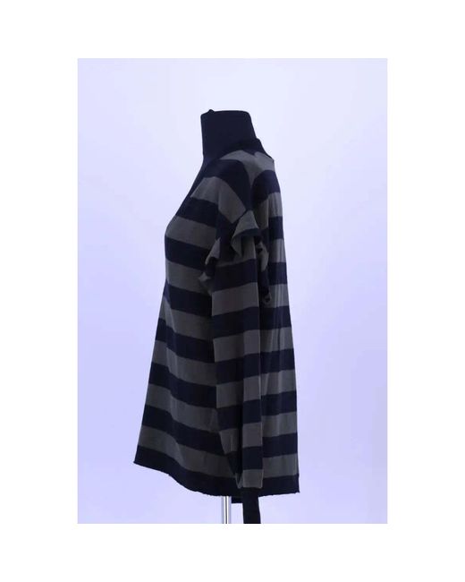 Pull Pull En Coton 8pm en coloris Blue
