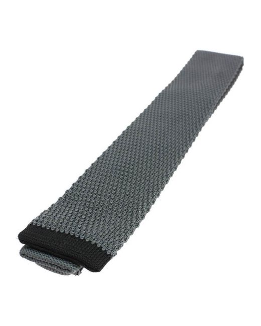 Cravates et accessoires Cravate tricot ARCOBALENO Clj Charles Le Jeune pour homme en coloris Gray