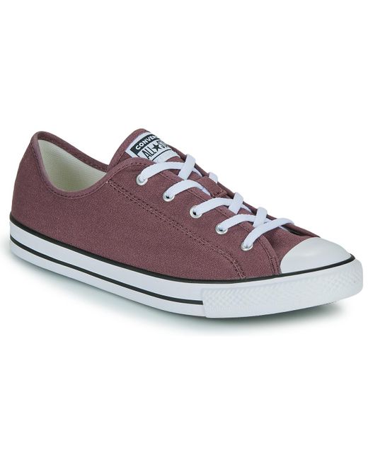 Sneakers Basse Chuck Taylor All Star Dainty di Converse in Purple