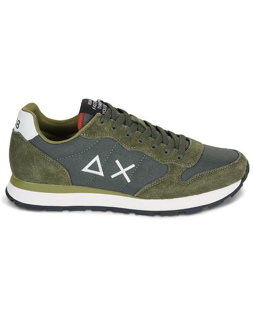 Sun 68 Lage Sneakers Tom Solid in het Green voor heren
