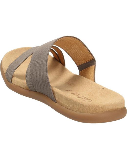 Sabots Gabor en coloris Brown