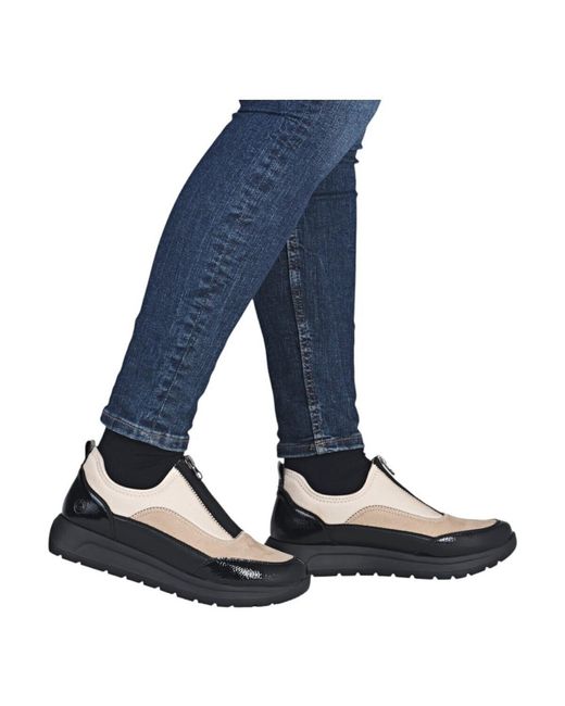 Derbies Baskets D2V01 Remonte en coloris Black