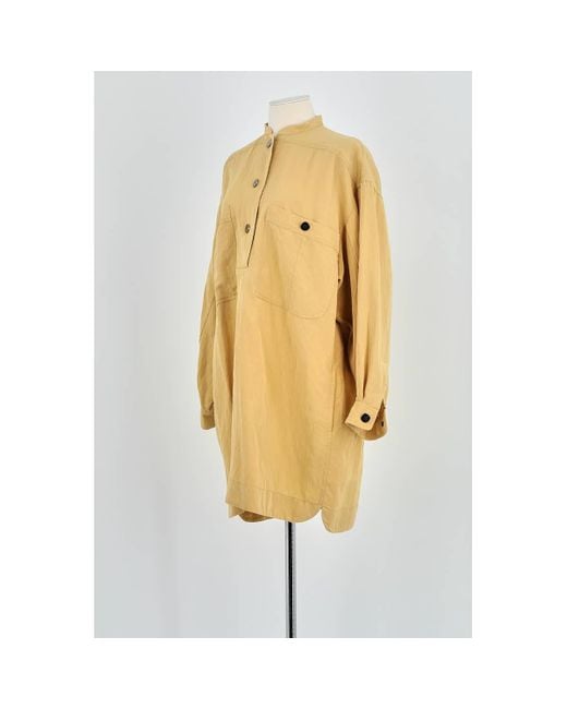 Robe courte Robe jaune Vanessa Bruno en coloris Yellow
