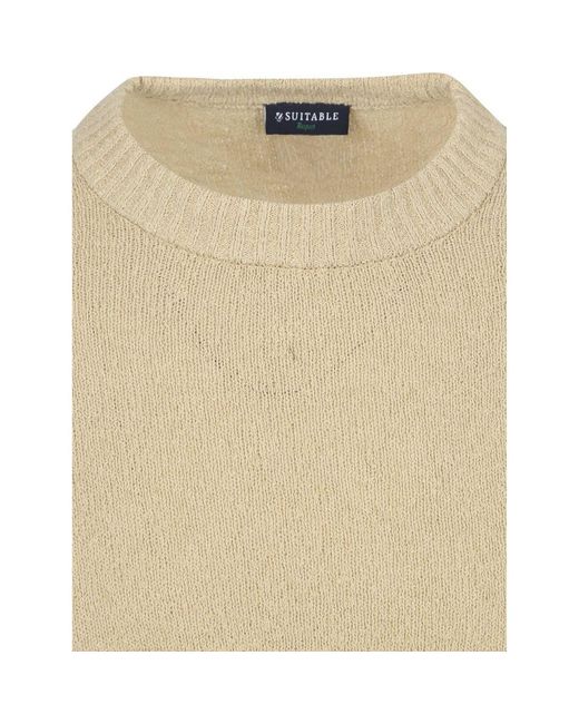 Pull Pull-over Bouclé Beige Suitable pour homme en coloris Natural