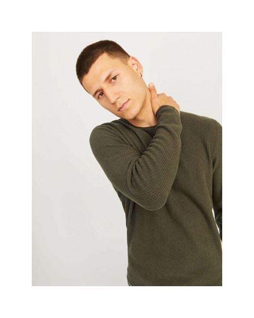 Pull 97105 Jack & Jones pour homme en coloris Green