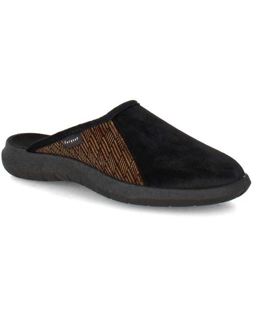 Chaussons eclatant Fargeot pour homme en coloris Black