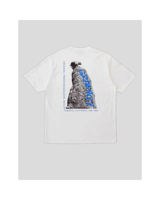 T-shirt Gramicci pour homme en coloris White