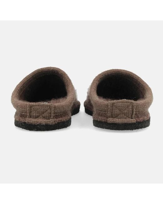Chaussons HF-RUDI-cff-D Haflinger en coloris Brown