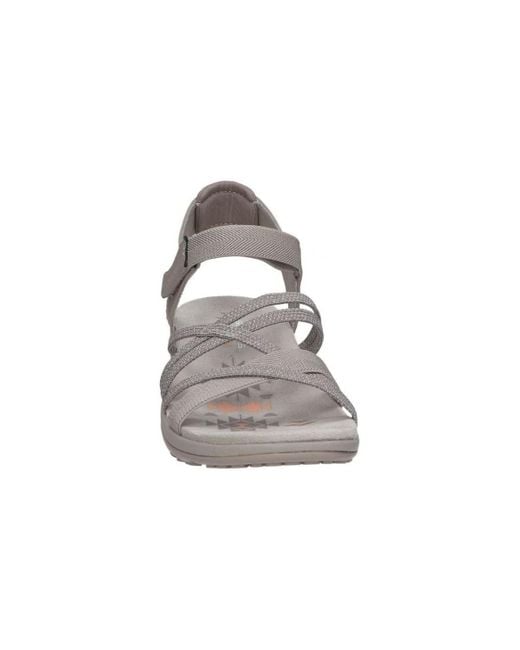 Sandales 163193-TPE Skechers en coloris Gray