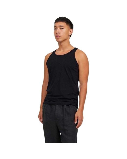 Debardeur Basic Jack & Jones pour homme en coloris Black