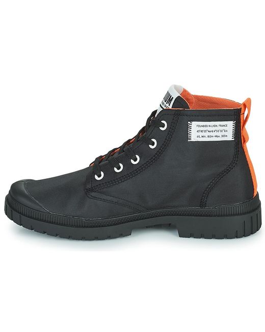 Baskets Palladium en coloris Black
