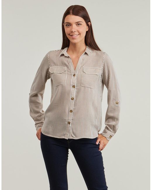 Vero Moda Blouse Vmbumpy in het Gray
