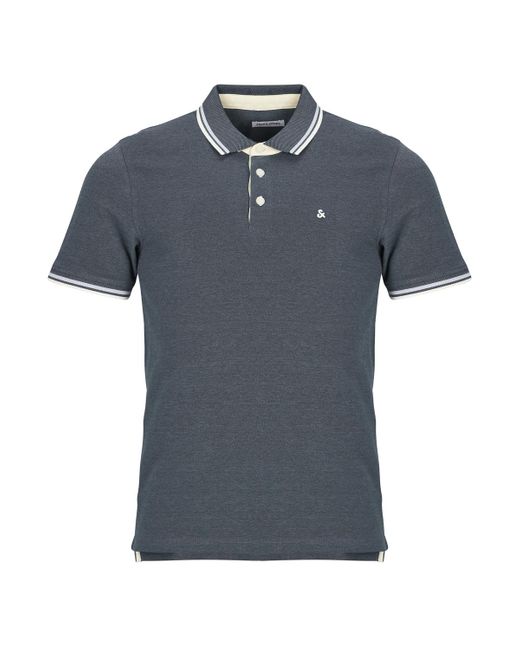 Polo JJEPAULOS Jack & Jones pour homme en coloris Blue