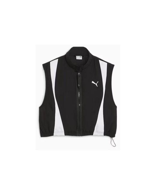Veste DARE TO WOVEN VEST PUMA en coloris Black