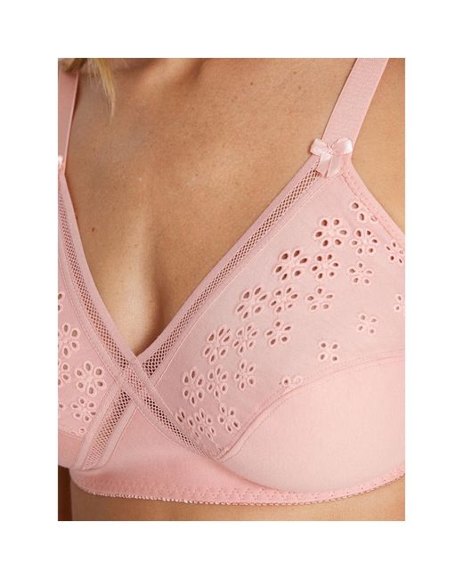 Triangles / Sans armatures by - Soutien-gorge sans armatures lot de 2 Daxon en coloris Pink
