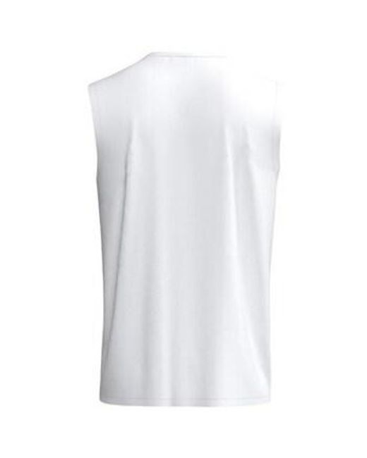 Debardeur Intro Function Erima pour homme en coloris White