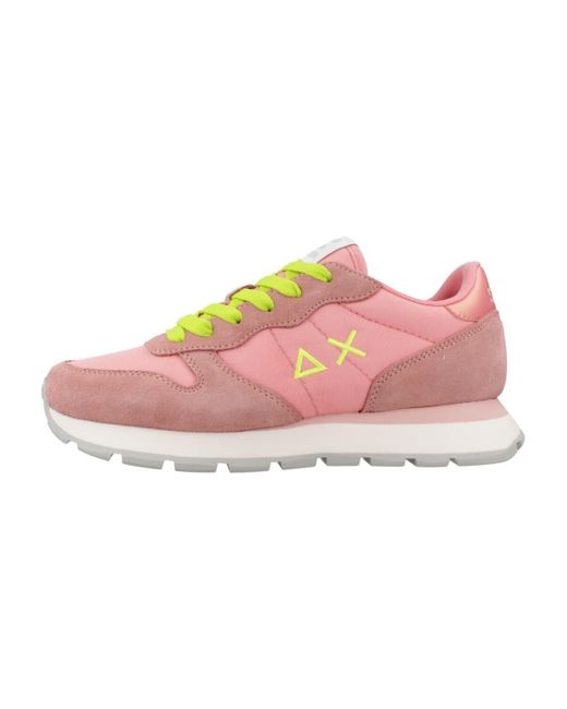 Baskets ALLY SOLID Sun 68 en coloris Pink