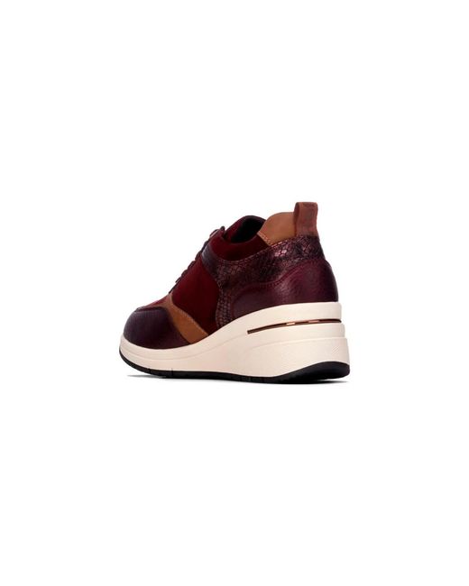 Baskets Basses 176177 Refresh en coloris Red