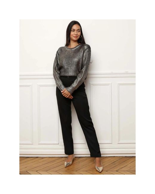 Pull Pulls Pour Femme La Modeuse en coloris Black