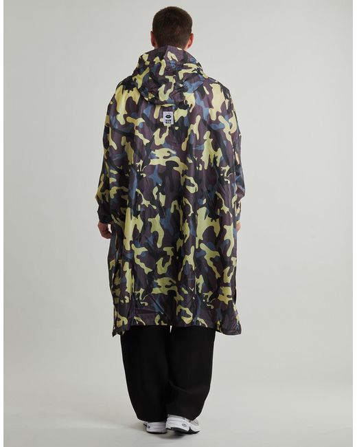 RainKiss Windjack Camo in het Blue