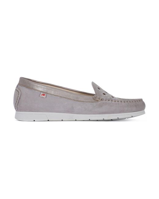 Mocassins ANTE EFESO ARGENTO Fluchos en coloris Gray