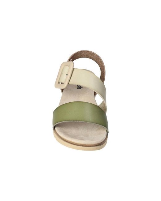 Sandales compensées Refresh en coloris Metallic