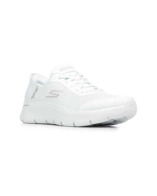 Baskets Go Walk Flex Slip Ins Skechers en coloris White